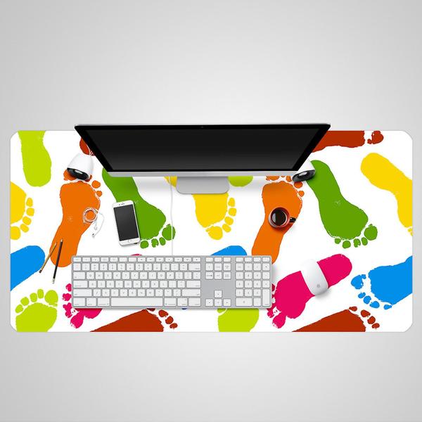 Imagem de Design e cor criativo grande couro mouse pad pergaminho mesa pad