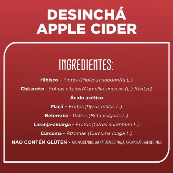 Imagem de Desincha Apple Cider 90 Sachês  (3 caixas)