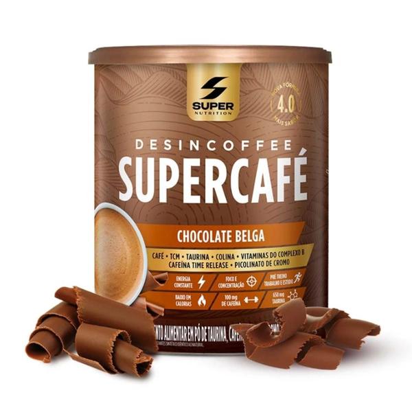 Imagem de Desincoffee Supercafé Chocolate Belga Super Nutrition 220G