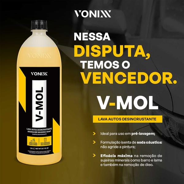 Imagem de Desincrustante Lava Autos V-Mol 500ml Vonixx