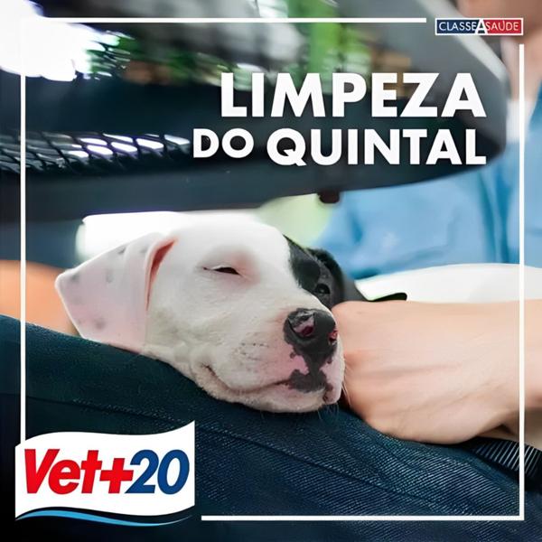 Imagem de Desinfetante Bactericida Concentrado Cães Casa Vet+20 1litro + Vet+20 500ml