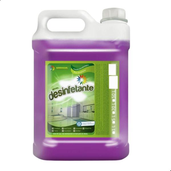 Imagem de Desinfetante Concentrado Floral Sevengel 5L