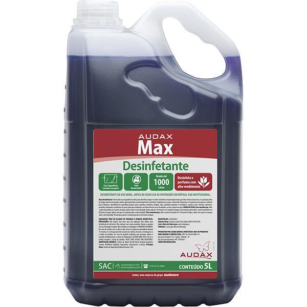 Imagem de Desinfetante Concentrado Max 5L - AUDAX