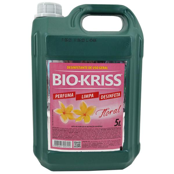 Desinfetante Floral 5 Litros Bio Kriss Imagem de Desinfetante Floral 5 Litros Bio Kriss