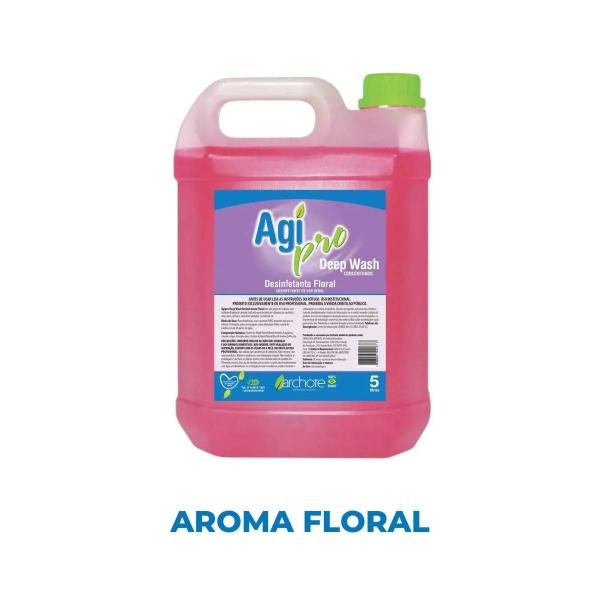 Imagem de Desinfetante Floral Deep Wash AGI20 5 Litros