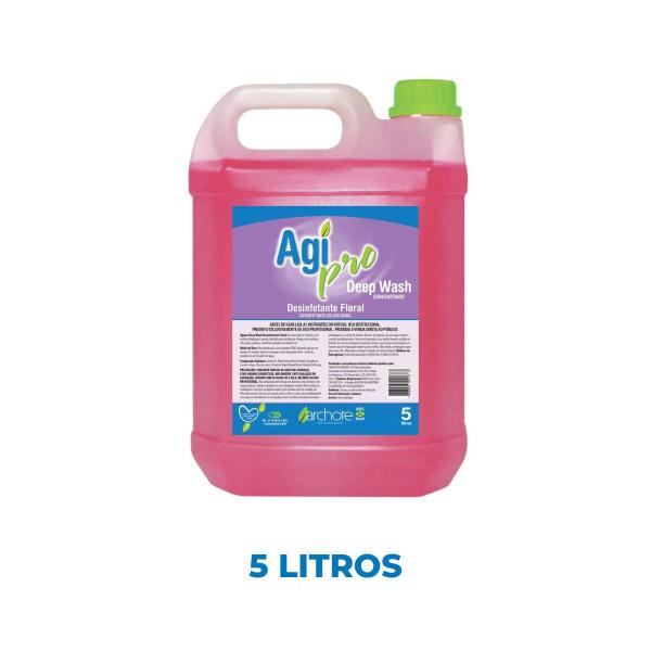 Imagem de Desinfetante Floral Deep Wash AGI20 5 Litros