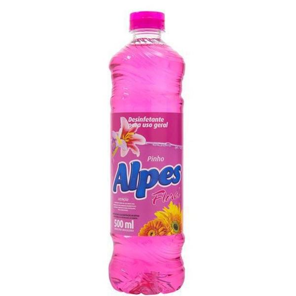 Imagem de Desinfetante Liq Pinho Alpes 500ml Floral