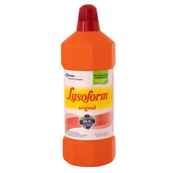 Desinfetante Lysoform Original 1 Litro Johnson Imagem de Desinfetante Lysoform Original 1 Litro Johnson