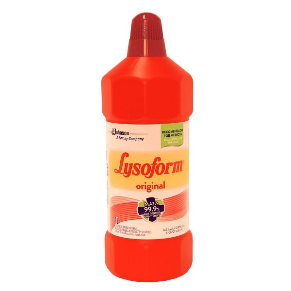 Desinfetante Lysoform Original 1 Litro Johnson Imagem de Desinfetante Lysoform Original 1 Litro Johnson
