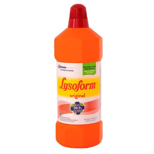 Desinfetante Lysoform Original 1 Litro Johnson Imagem de Desinfetante Lysoform Original 1 Litro Johnson