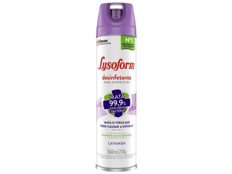 Imagem de Desinfetante Lysoform Para Superfícies - Lavanda 360ml