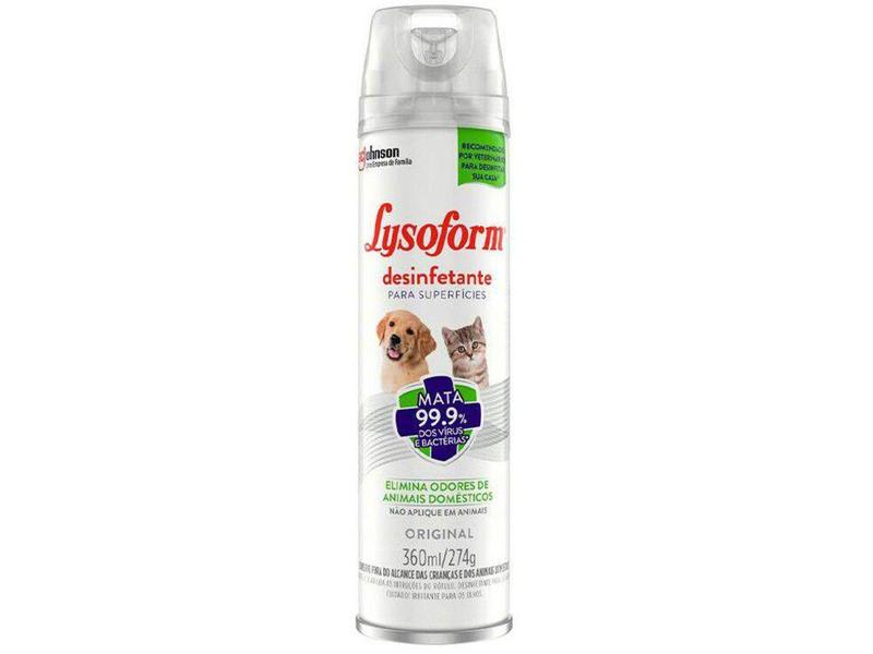 Imagem de Desinfetante Lysoform Pets Original 360ml