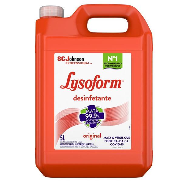 Desinfetante Lysoform Uso Geral Original 5l Desinfetante Lysoform Uso Geral Original 5l