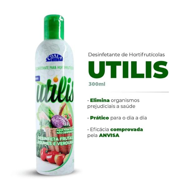 Imagem de Desinfetante para hortifruti Utilis 300ml