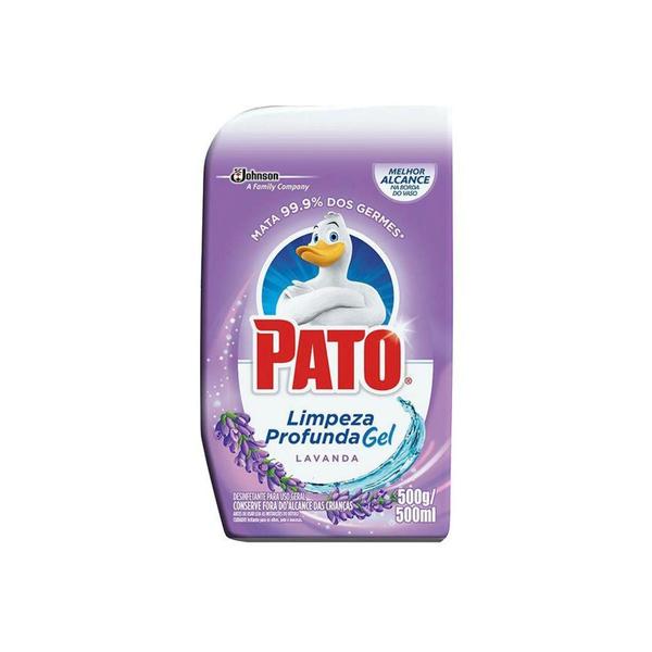 Imagem de Desinfetante Pato Lavanda Limpeza Profunda Kit 10