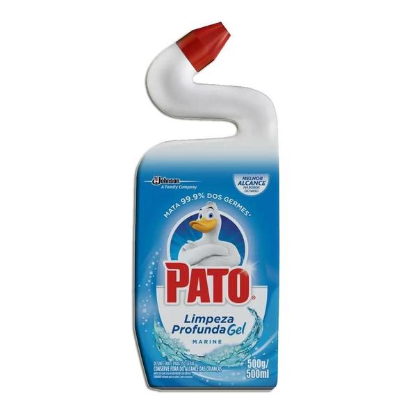 Imagem de Desinfetante Pato Limpeza Profunda Marine Kit 3