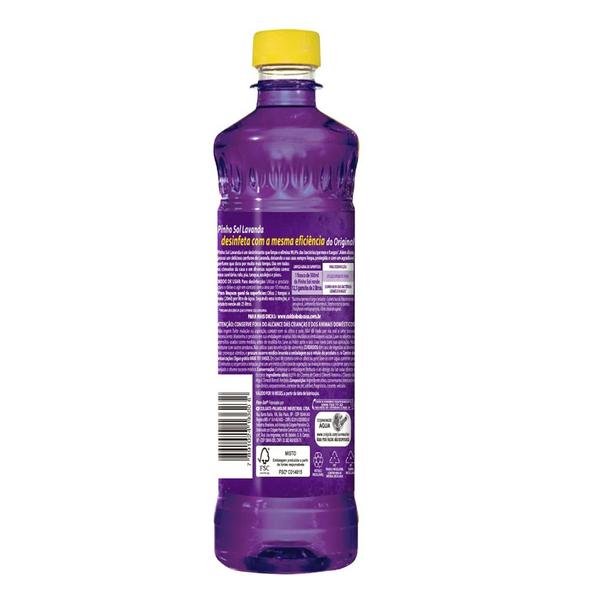 Imagem de Desinfetante Pinho Bril Lavanda 500ml Kit 5