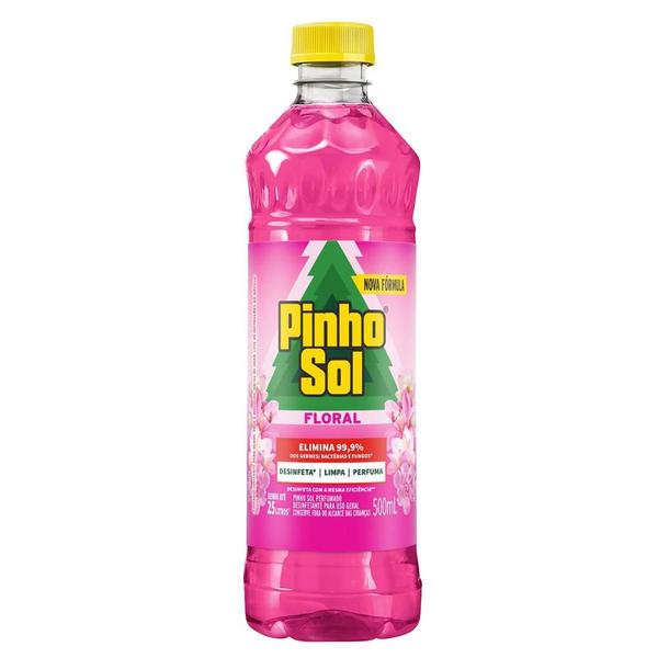 Imagem de Desinfetante Pinho Sol Perfumado Floral 500ml