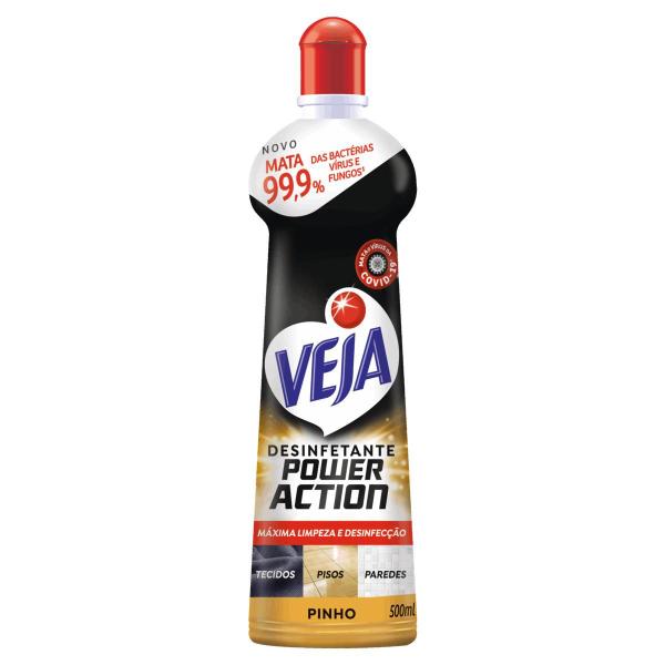 Imagem de Desinfetante Pinho Veja Power Action Squeeze 500ml