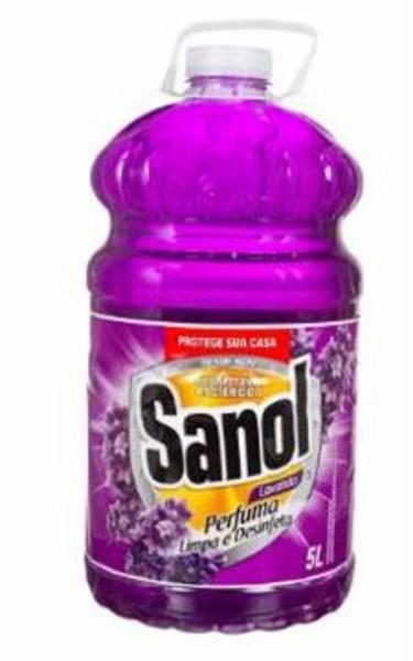 Imagem de Desinfetante sanol  lavanda 5l