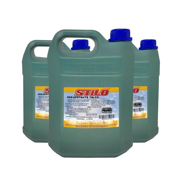 Desinfetante Talco 5L - Stilo Imagem de Desinfetante Talco 5L - Stilo