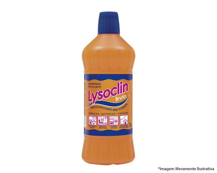 Desinfetante Uso Geral Lysoclin 1Lt Imagem de Desinfetante Uso Geral Lysoclin 1Lt