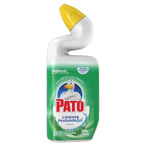 Desinfetante Uso Geral Pinho Pato Limpeza Profunda Squeeze 500ml Imagem de Desinfetante Uso Geral Pinho Pato Limpeza Profunda Squeeze 500ml