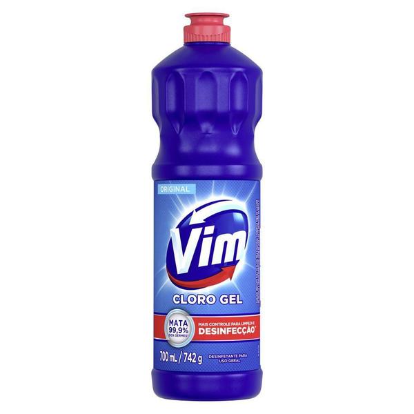 Imagem de Desinfetante Vim Multiuso Cloro Gel Original 700ml