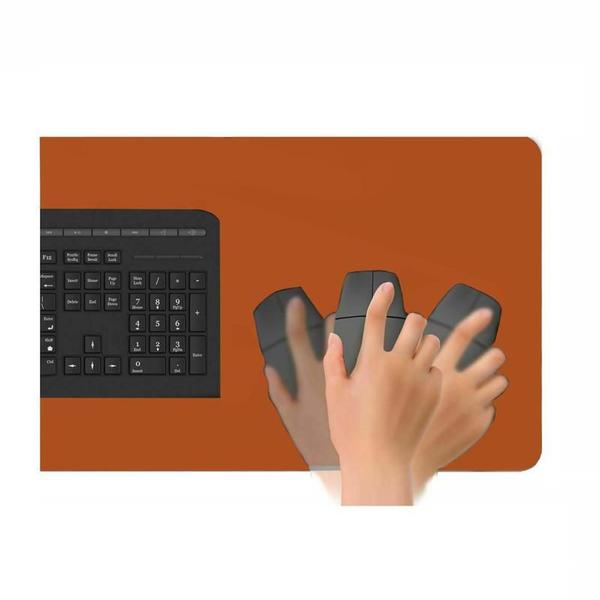 Imagem de Deskpad Couro Gamer Escritório Mesa Decoração120X40