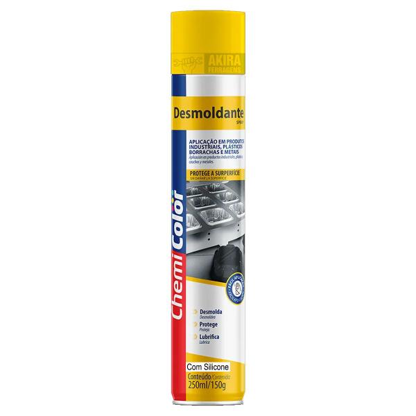 Desmoldante Chemicolor Spray Com Silicone Molde Forma Imagem de Desmoldante Chemicolor Spray Com Silicone Molde Forma