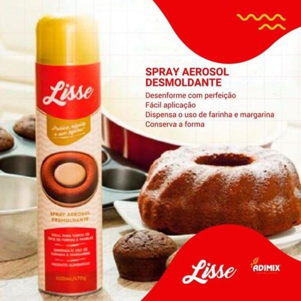 Desmoldante Lisse em Aerosol 600ml Adimix Imagem de Desmoldante Lisse em Aerosol 600ml Adimix