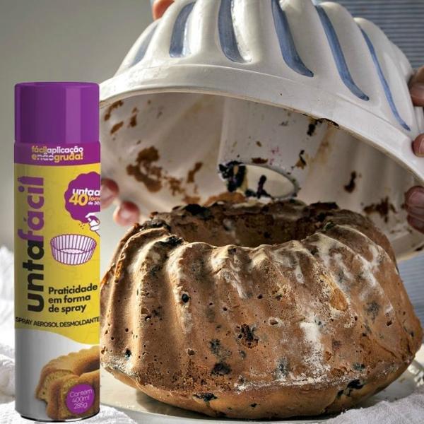 Desmoldante Spray Aerosol Unta Fácil 400ml contendo 3 frascos - Tamanho Grande - In Loco Imagem de Desmoldante Spray Aerosol Unta Fácil 400ml contendo 3 frascos - Tamanho Grande
