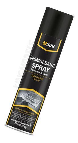 Desmoldante Spray M500 C/ Silicone Anticorrosivo 400ml Imagem de Desmoldante Spray M500 C/ Silicone Anticorrosivo 400ml