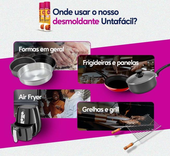 Imagem de Desmoldante Unta Facil Spray 400 ml