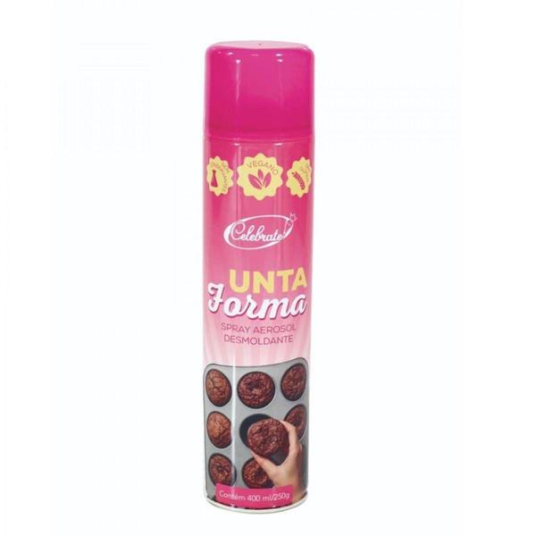 Desmoldante Unta Forma 400ml Celebrate Imagem de Desmoldante Unta Forma 400ml Celebrate