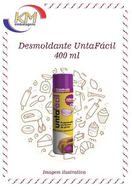 Desmoldante UntaFácil 400 ml - unidade - spray desmoldante, forma, assadeiras, grelhas (10468) Imagem de Desmoldante UntaFácil 400 ml - unidade - spray desmoldante, forma, assadeiras, grelhas (10468)