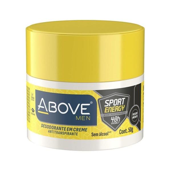 Imagem de Desodorante above creme men energy sport 50g