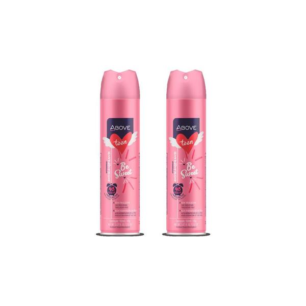 Imagem de Desodorante Aero Above Teen Antit Be Sweet 150ml-Kit C/2un