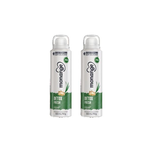 Imagem de Desodorante Aero Monange 150ml Detox-Kit C/2un