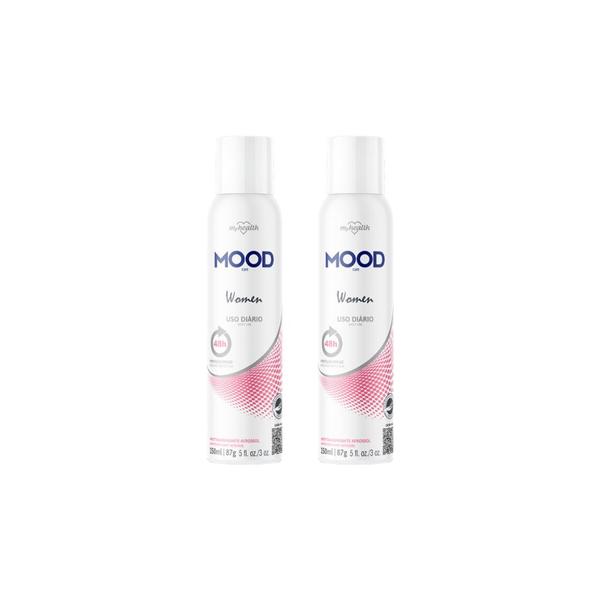 Imagem de Desodorante Aero Mood 150ml Women-Kit C/2un