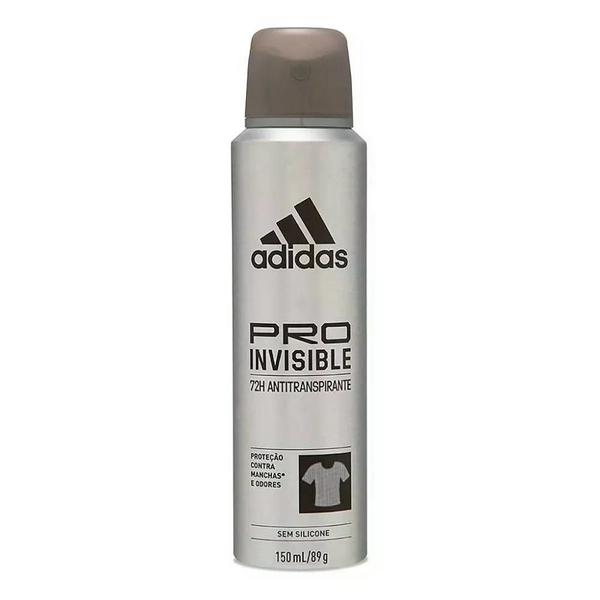 Imagem de Desodorante aerosol adidas men pro invisible 150ml