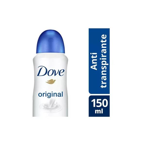 Imagem de Desodorante Aerosol Antitranspirante Dove Original 150ml 72h