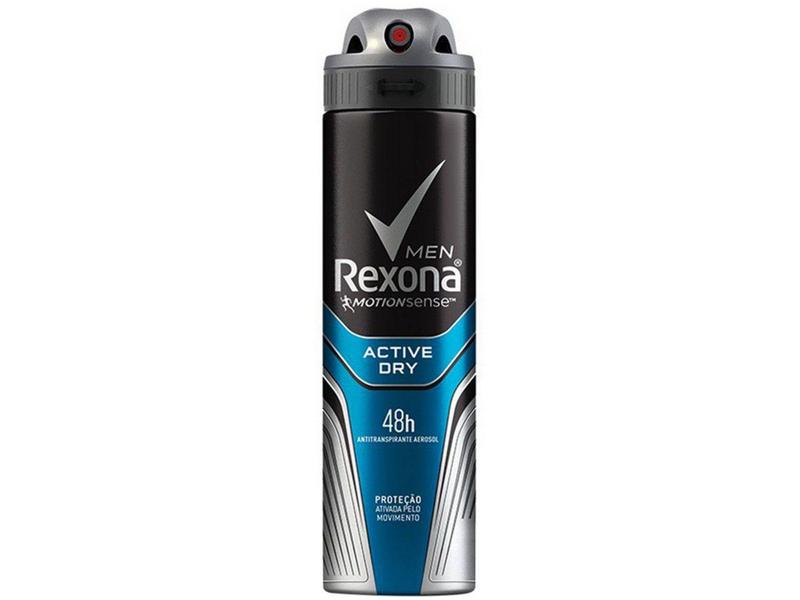 Imagem de Desodorante Aerosol Antitranspirante Masculino - Rexona Motion Sense Active 150ml