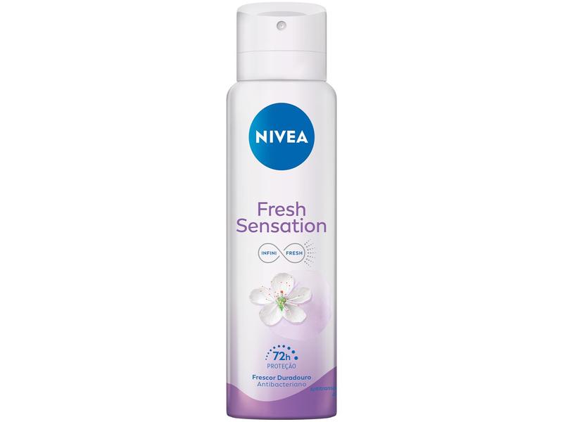 Imagem de Desodorante Aerosol Antitranspirante Nivea Fresh Sensation Feminino 72 horas Flores e Frutas Silvestres 150ml