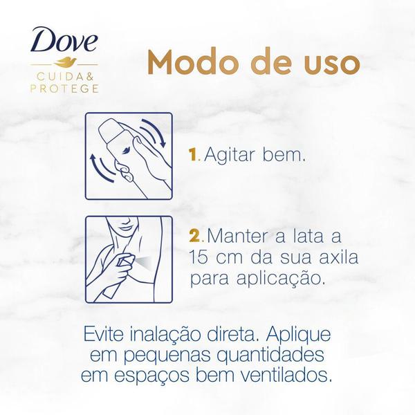 Imagem de Desodorante Aerosol Dove Cuida e Protege 150ml