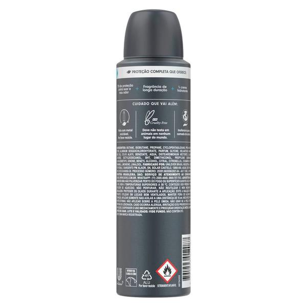 Imagem de Desodorante Aerosol Dove Men+Care Proteção Total 150ml