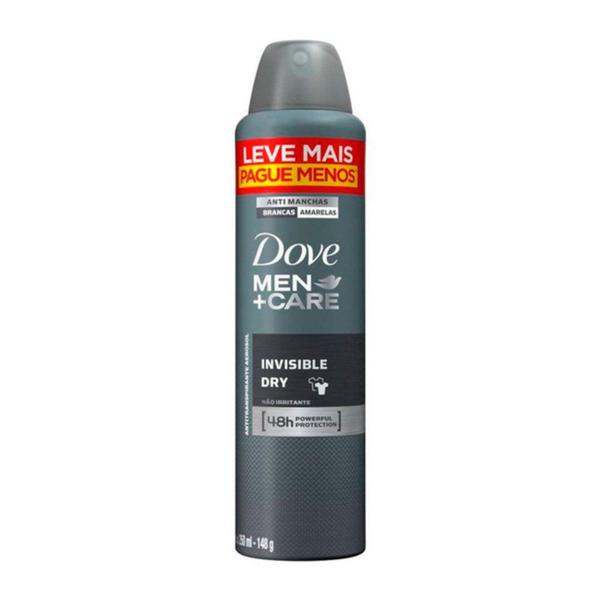 Imagem de Desodorante Aerosol Dove Men Inviseble Dry Com 250Ml