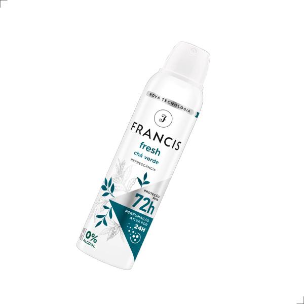 Imagem de Desodorante Aerosol Francis Chá Verde 10x Proteção 150ml (Kit com 3)