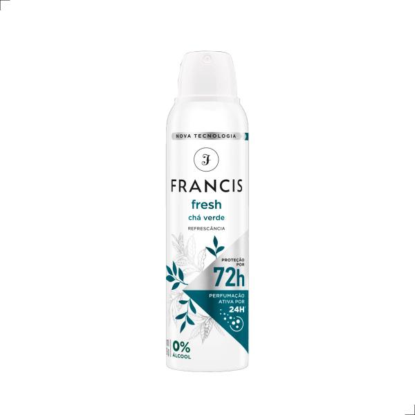 Imagem de Desodorante Aerosol Francis Chá Verde 150ml (Kit com 6)