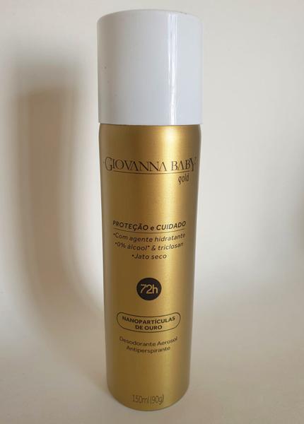 Imagem de Desodorante aerosol giovanna baby gold 150ml